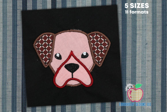 Boxer Dog Head Applique: A Holiday Review