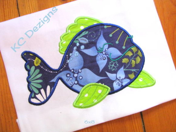 Cute Fish 03 Applique: A Designer’s Review for Boutique Apparel