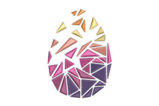 Easter Polygonal Egg: A Modern Embroidery Review