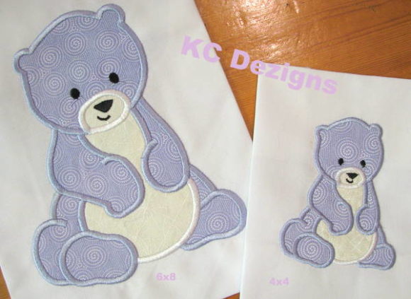 Polar Bear Applique: A Winter Essential for Holiday Embroidery