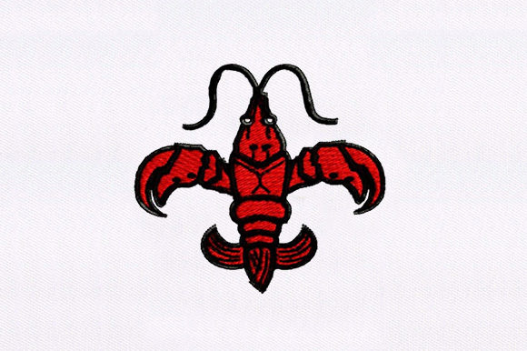Red Crayfish: A Craft Fair Embroidery Review