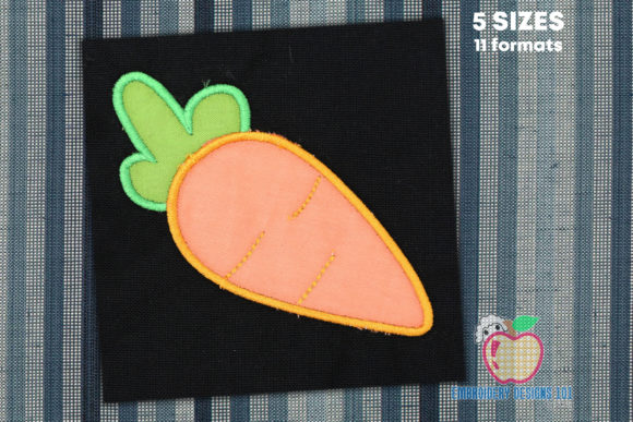 Review: Green and Red Carrot Applique for Gifts