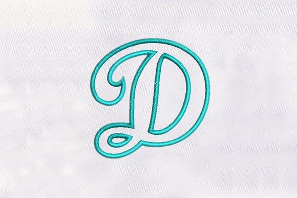 Reviewing Alphabet Font Puff D for Boutique Sweatshirts