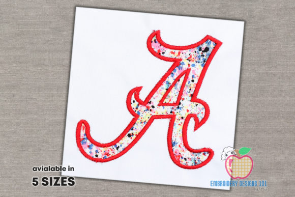 Reviewing the A for Alabama Applique Design