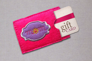 Reviewing the Mom ITH Gift Card Holder Applique for Business