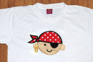 Reviewing the Pirate First Mate Applique for Etsy Shops